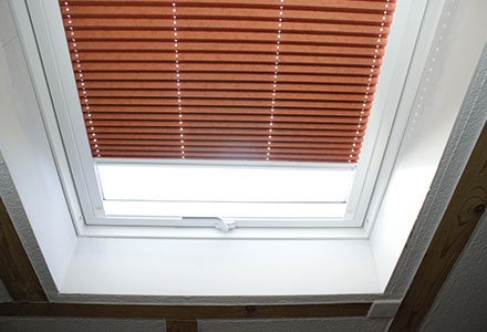 Plissee Dachfenster